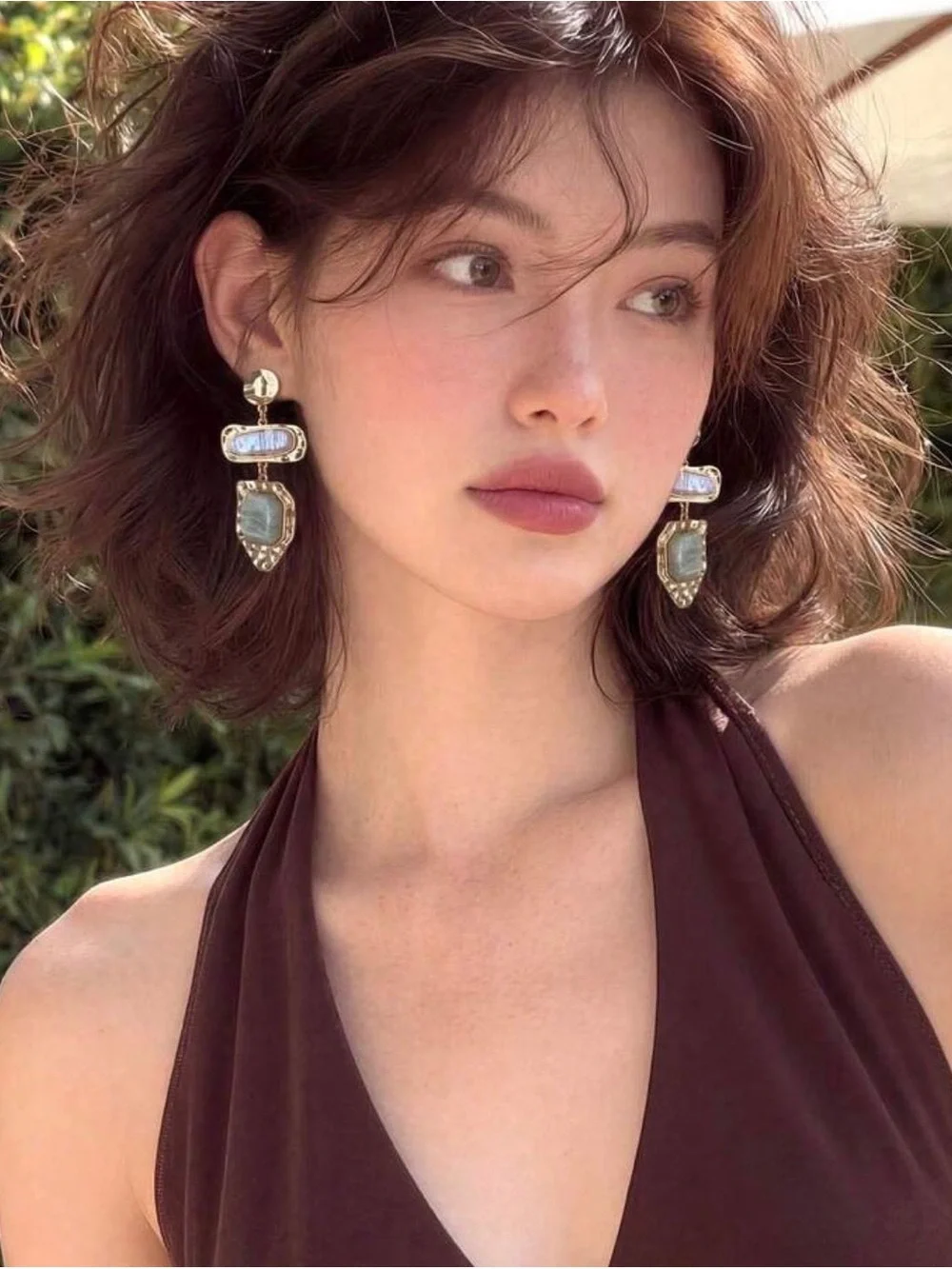 Anthropologie elegant gold